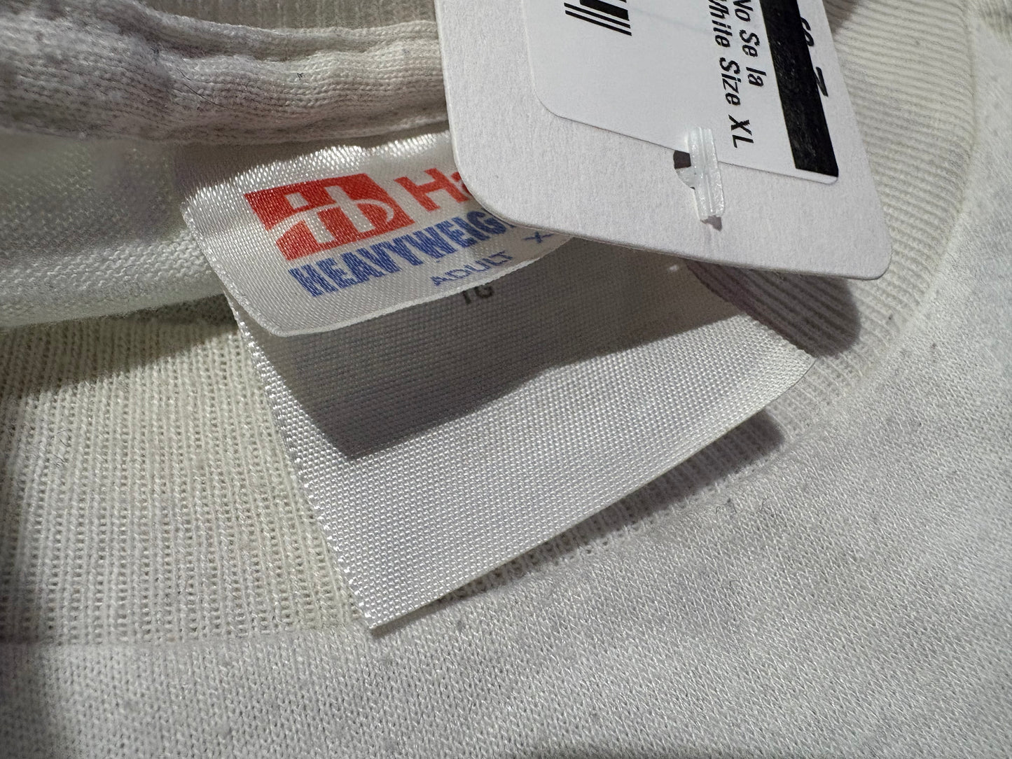 Puerto Rican No Se la Ovida Tee - White Size XL