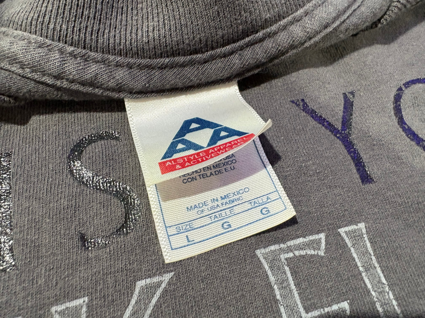 2005 Pink Floyd Wish You Were Here Tee - Grey Size Large