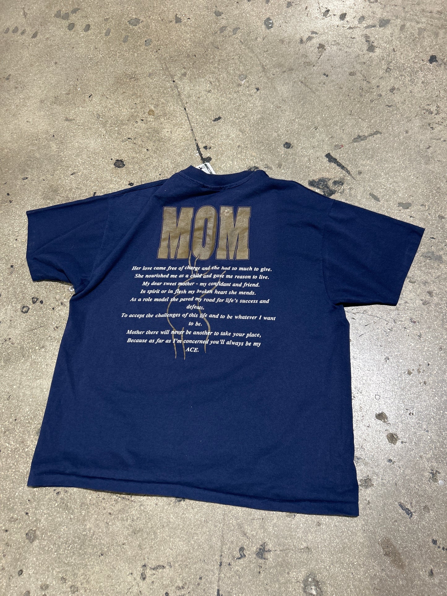 90s Aint No Mother Tee - Navy Size XL