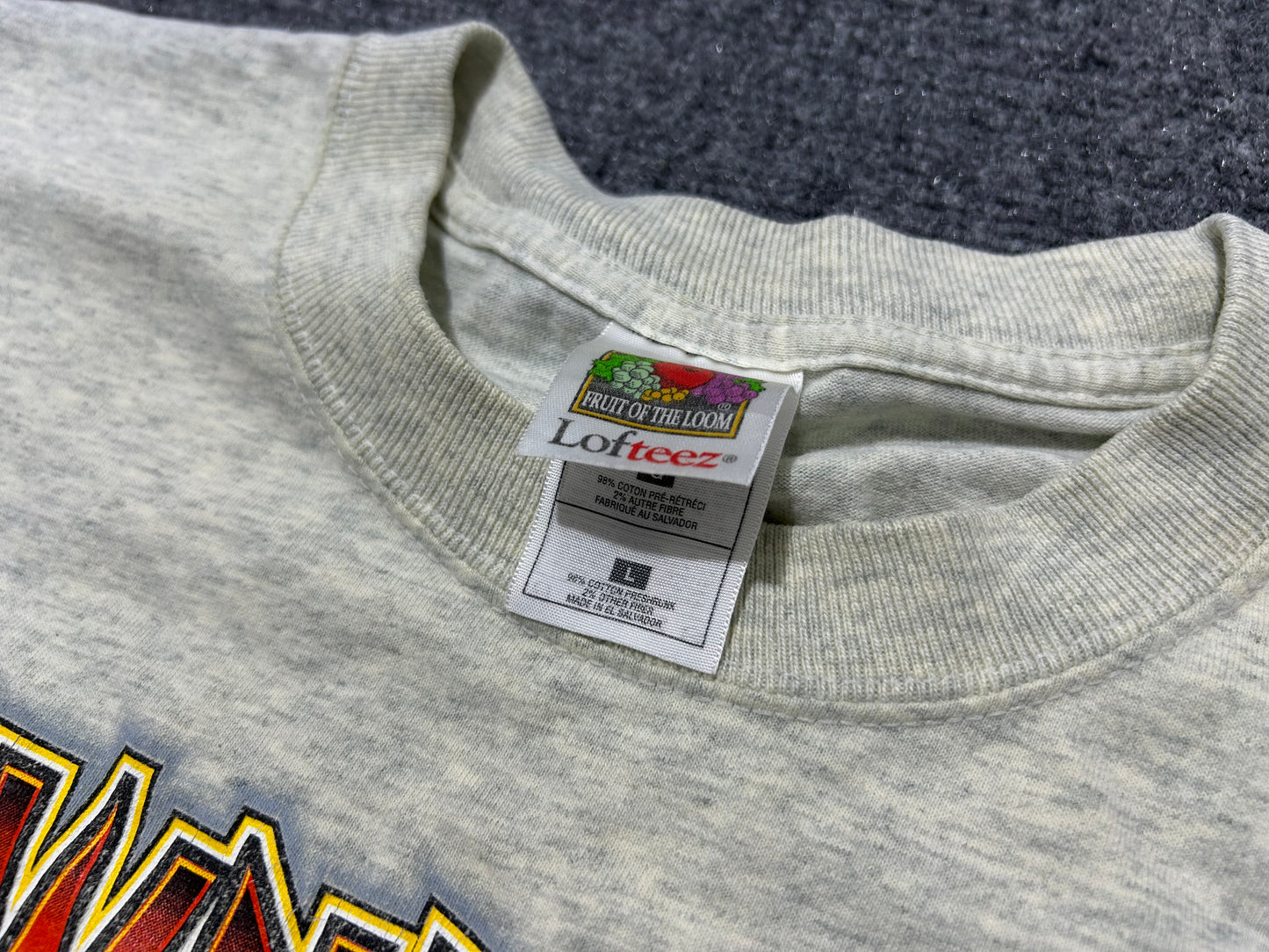 2004 Downdrived Dream Cruise Cutoff Tee - Gray Size Large (con)