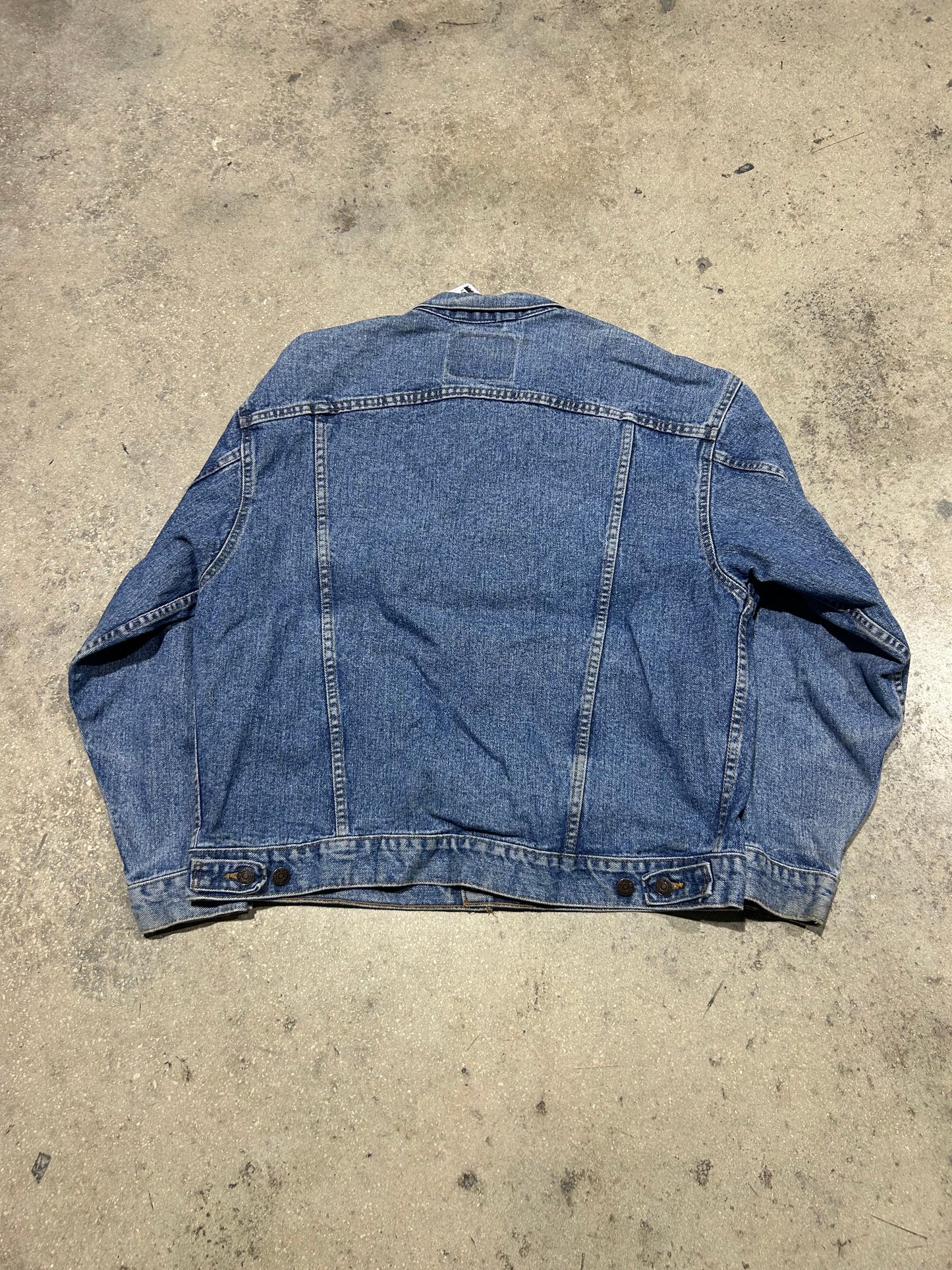 90s Levis Denim Jean Jacket - Blue Size Large