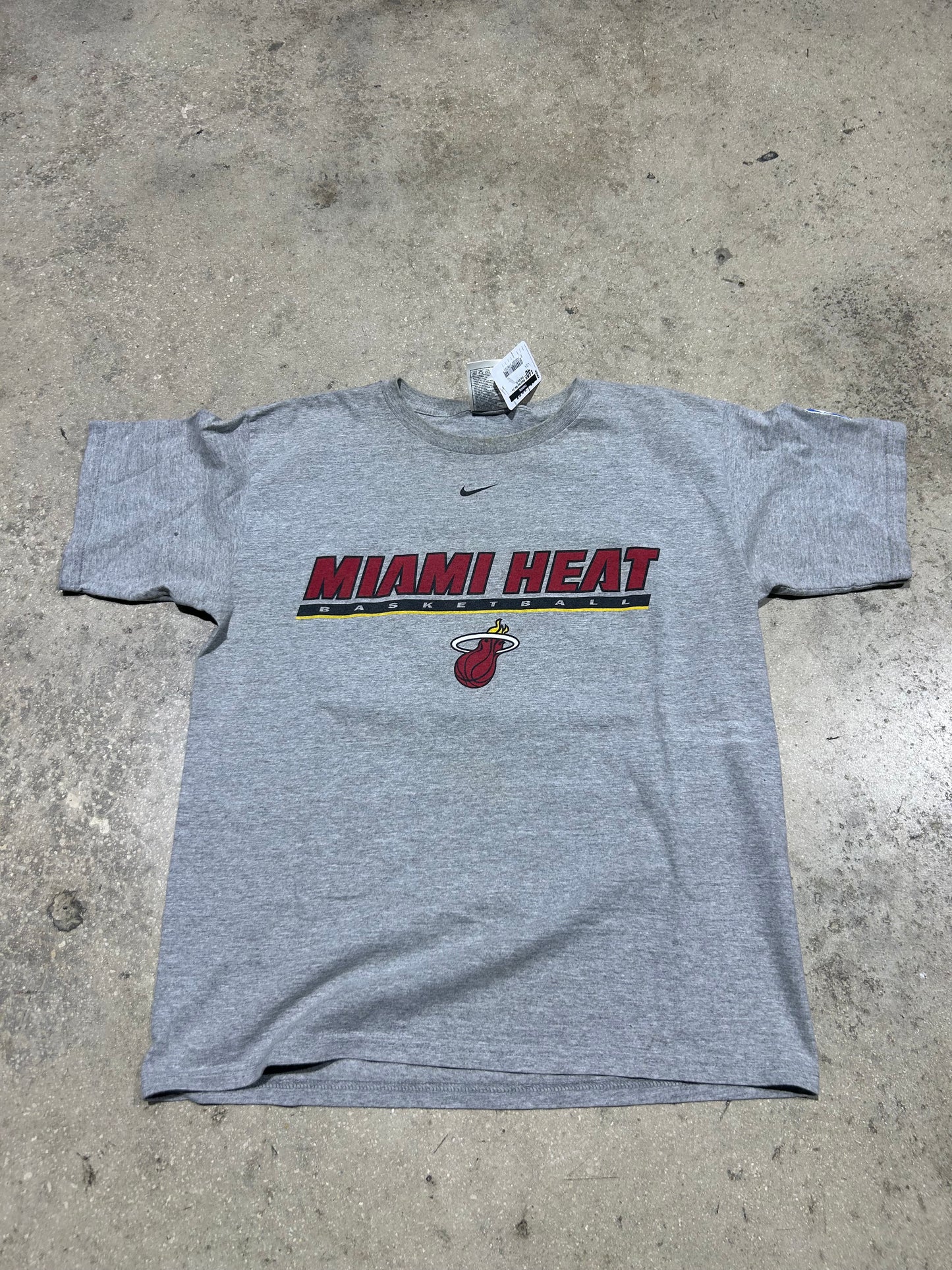 Miami Heat Nike Tee - Grey Size XL
