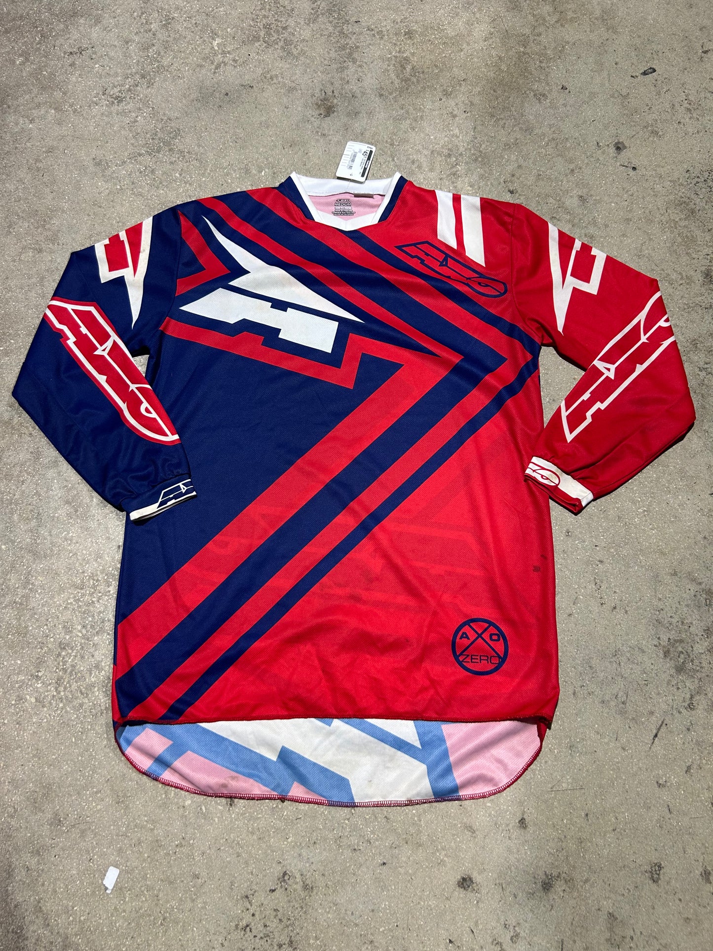 AXO Moto Jersey - Red Size Medium