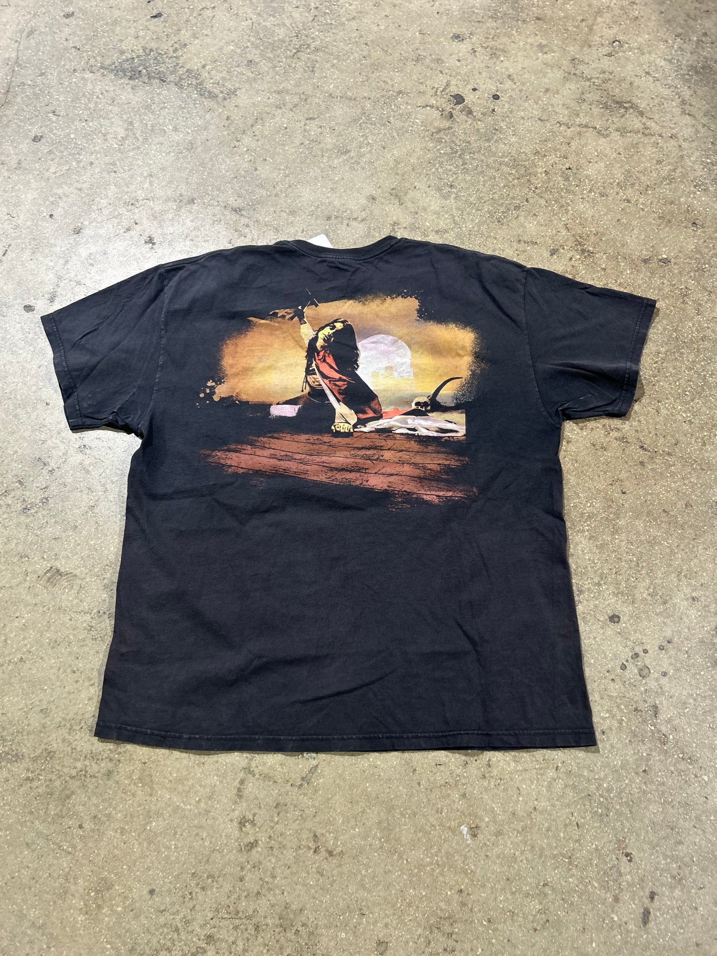 Ozzy Osbourne Chrome Letter Tee - Black Size XL