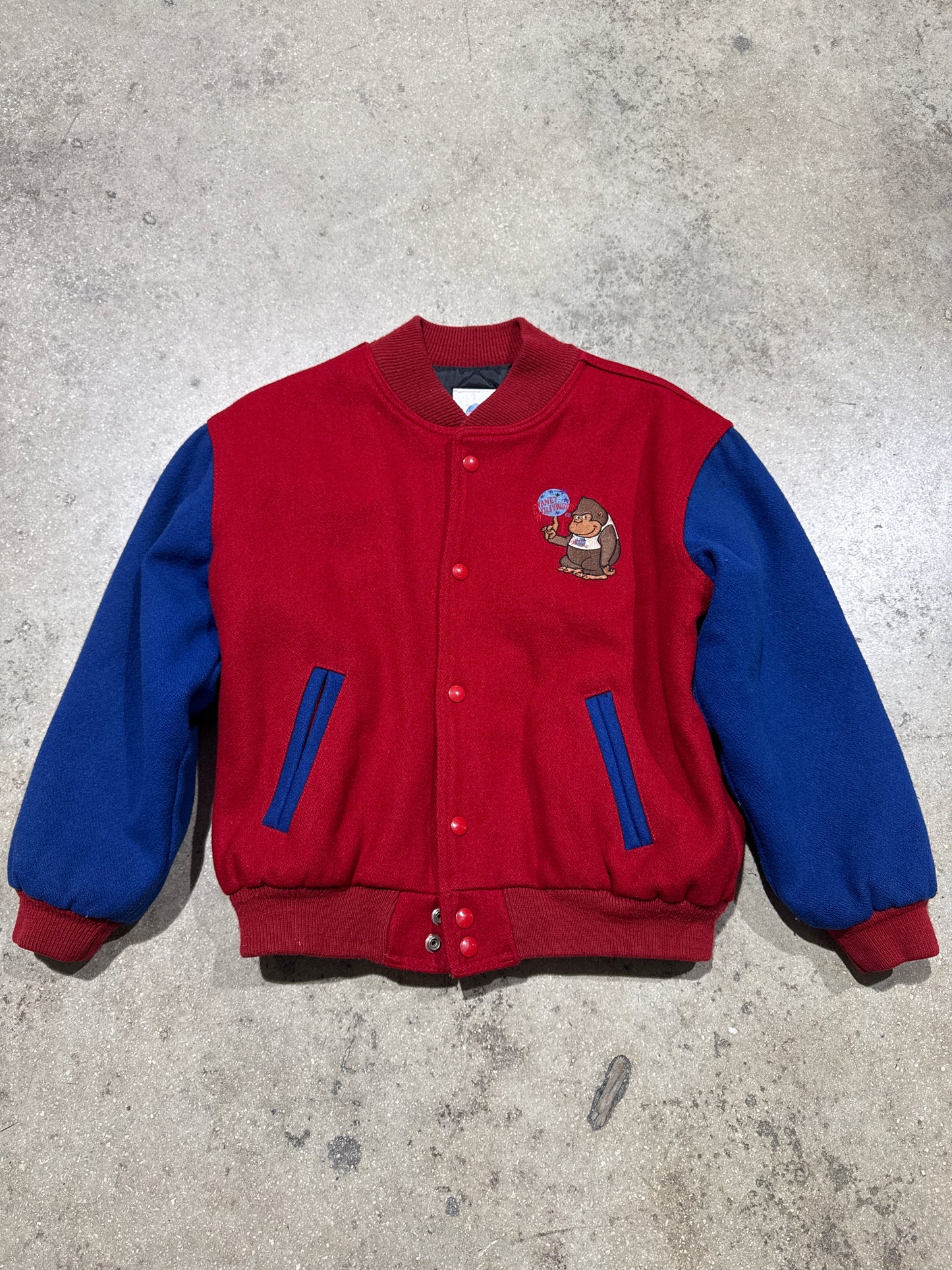 Planet Hollywood Varsity Jacket - Red/Navy Size Youth XL