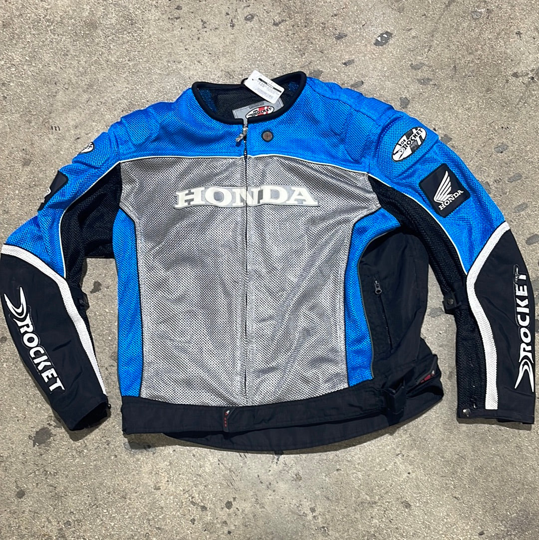 Joe Rocket HONDA Breathable Moto Jacket - Blue Size XL
