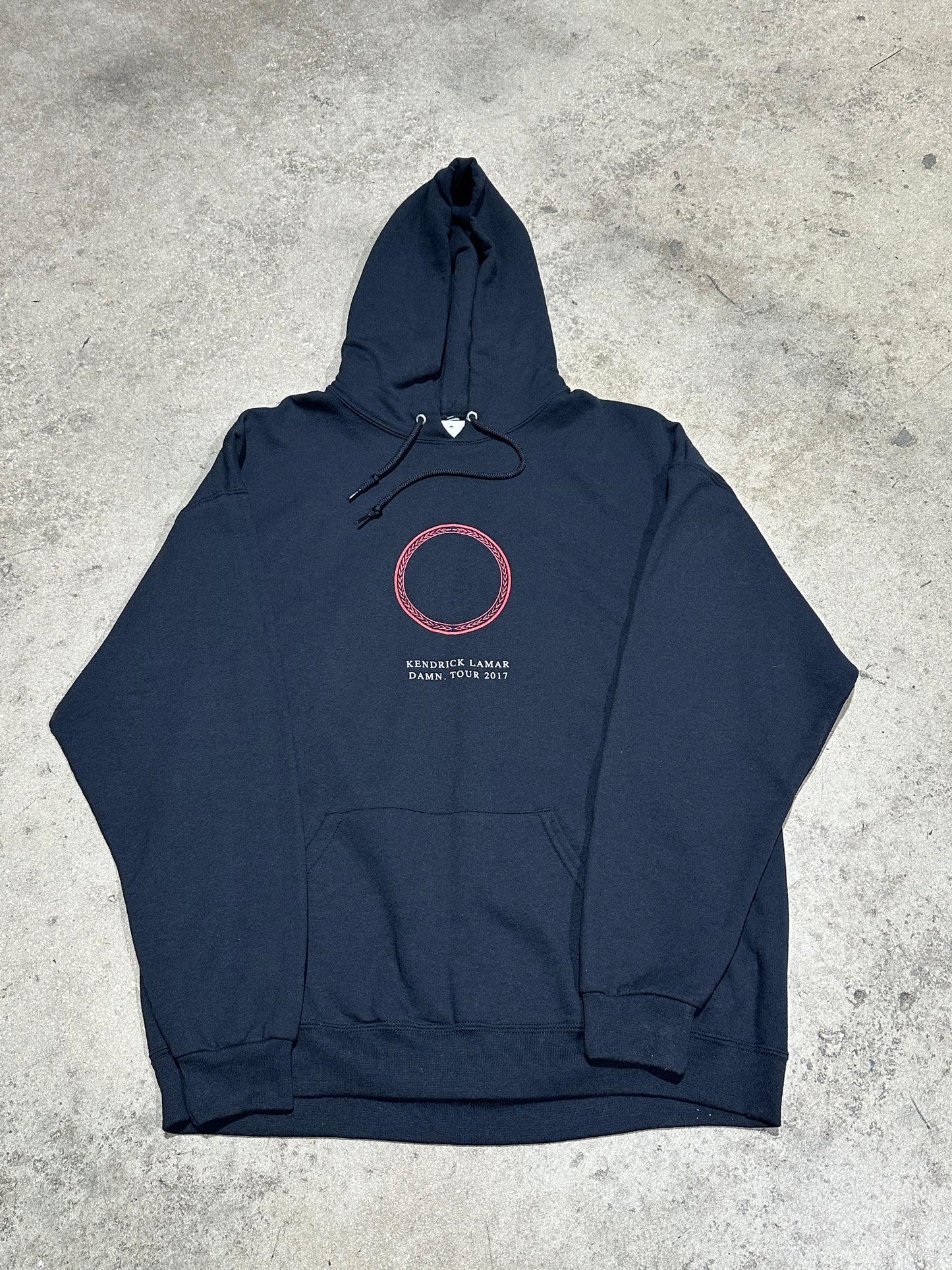 2017 Kendrick Lamar Nobody Pray For Me Hoodie - Black Size XL