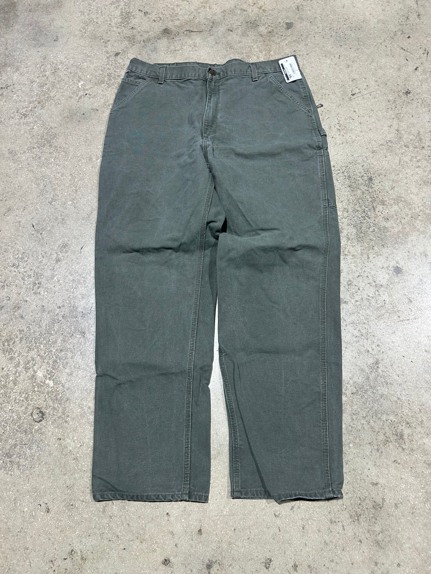 Carhartt Carpenter Pants - Olive Size 40x34