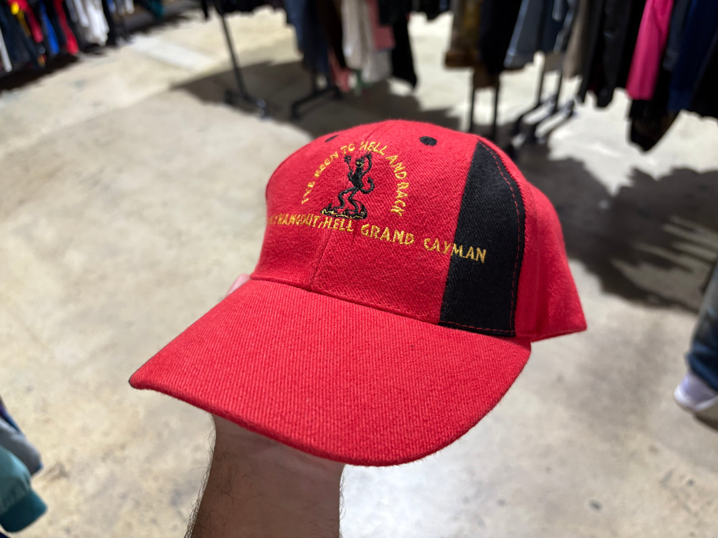 The Devils Hangout Hat - Red