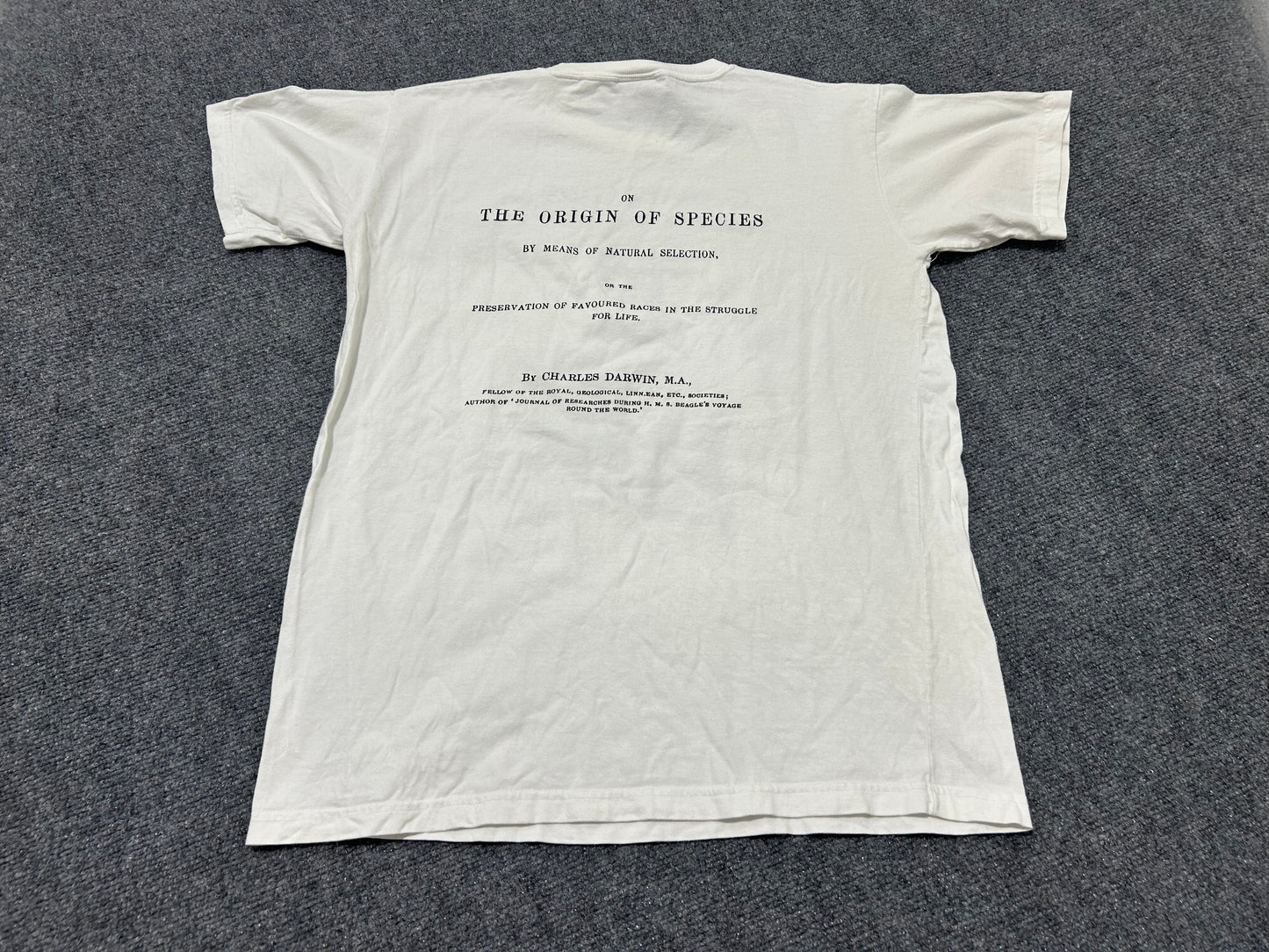 Galapagos Mystery Of Mysteries Tee - White Size XL