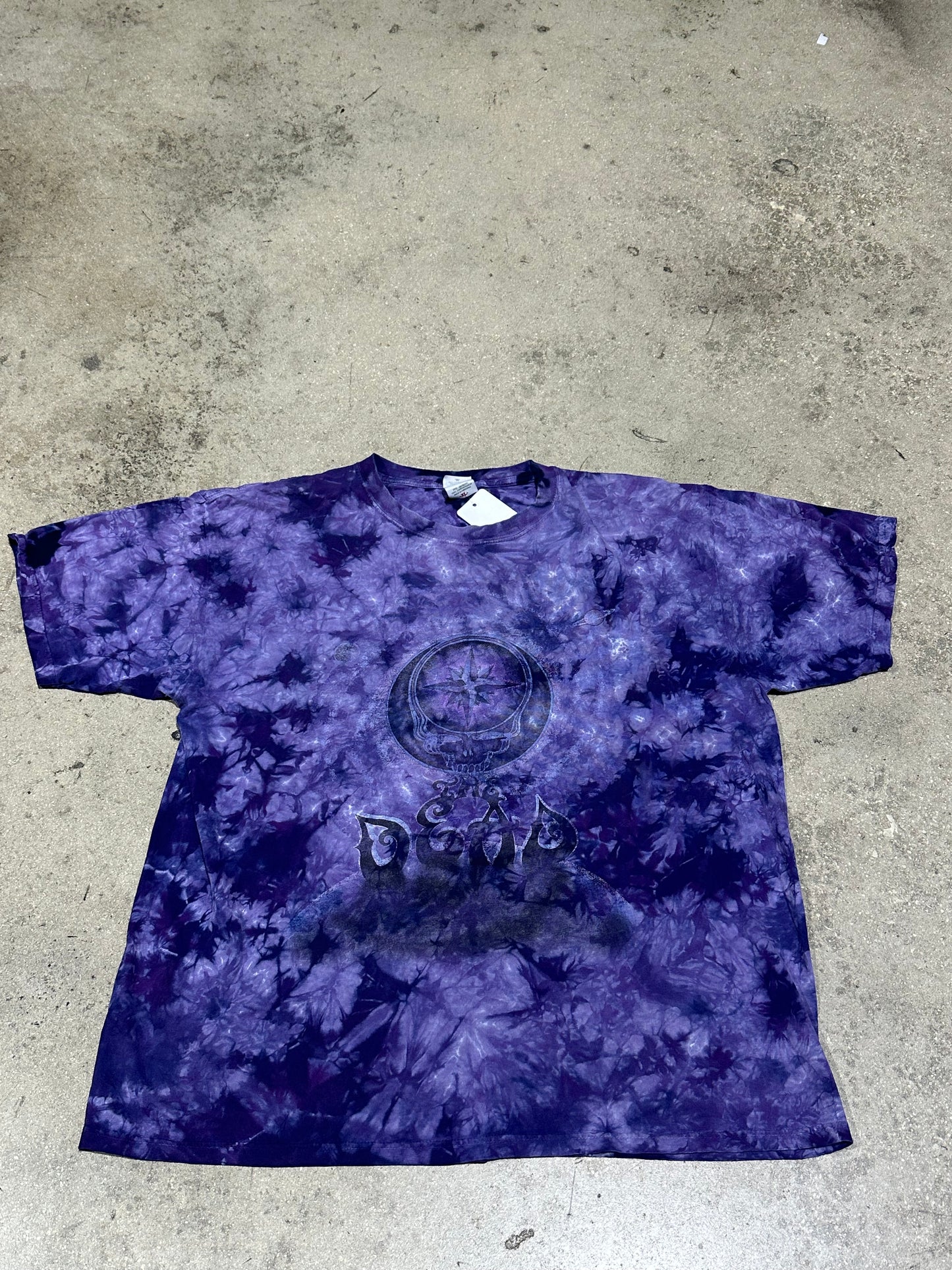 2007 Grateful Dead Tour Tee - Purple Tie Dye Size XL
