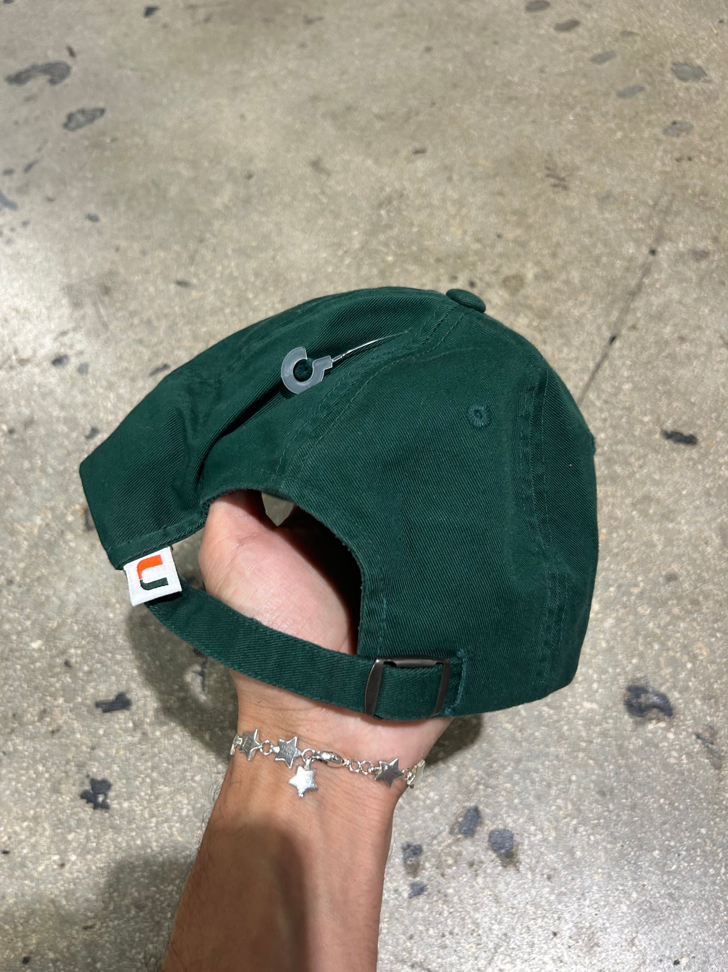 University Of Miami Emblem Hat- Green