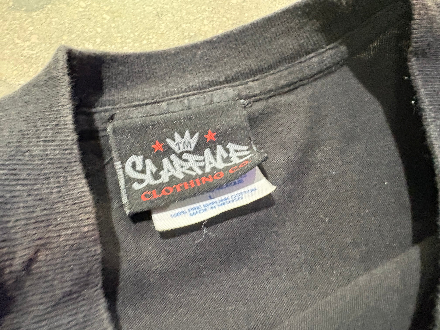 Scarface Say Goodnight Tee - Black Size XL