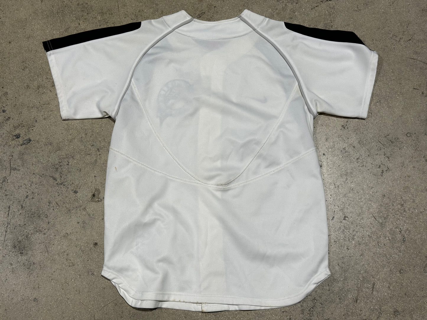 Nike Florida Marlins Practice Jersey - White Medium