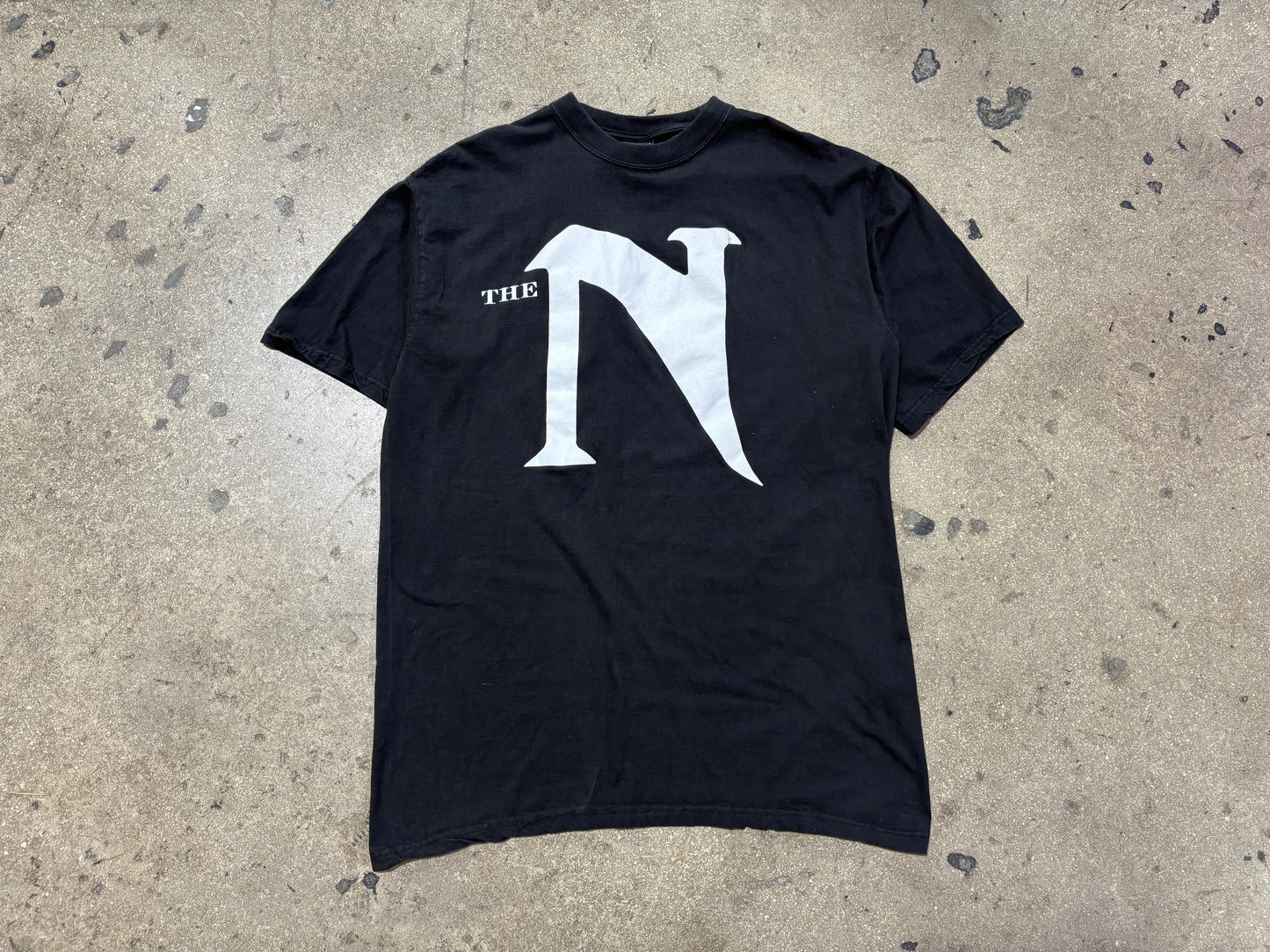 2006 Nas The N: Hip Hop Is Dead Tee - Black Size XL