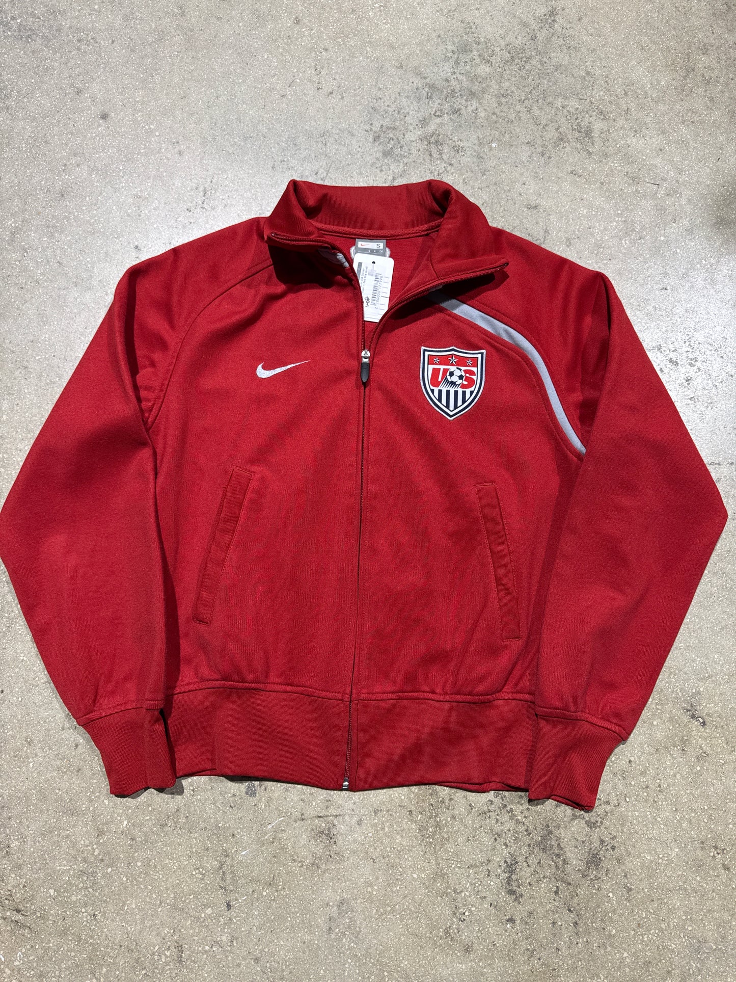 Nike Team USA Soccer Jacket - Red Size Small