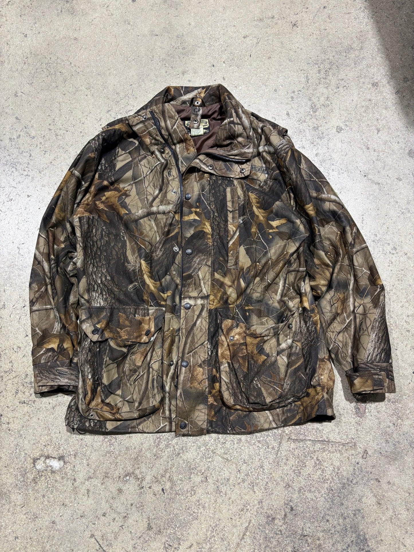 Field & Stream Realtree Hooded Jacket - Camo Size Medium
