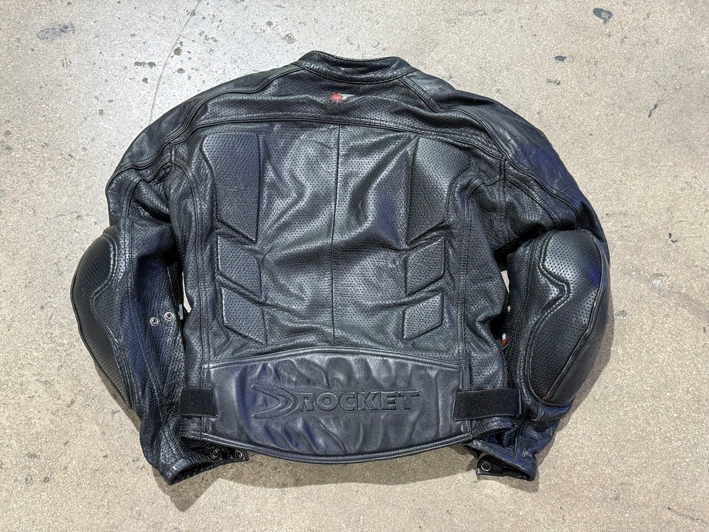 Joe Rocket Perforated Motorcycle Jacket - Black Size Small