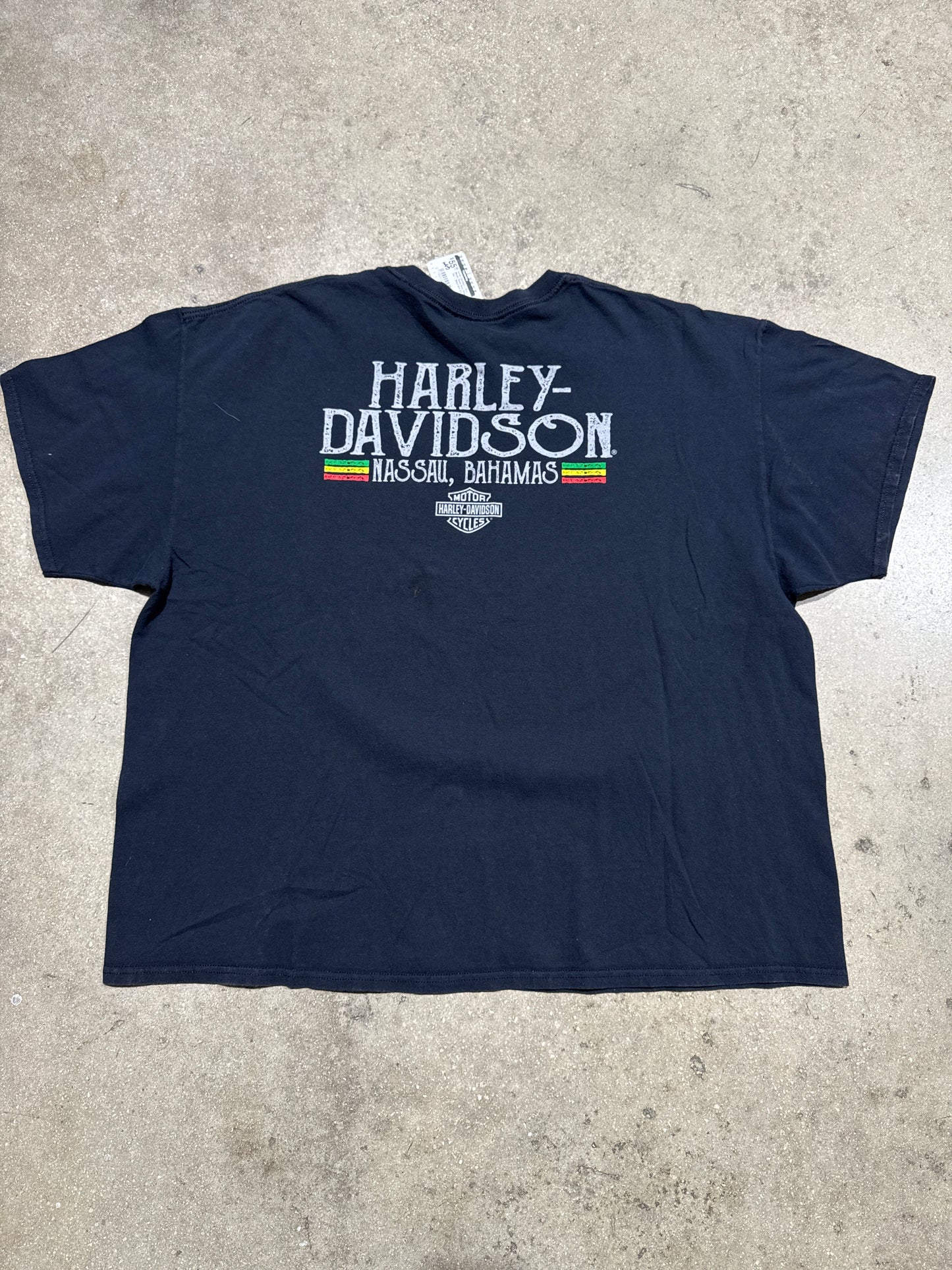 Harley Davidson x Bob Marley Roots Rock Ride Tee - Black Size XXL