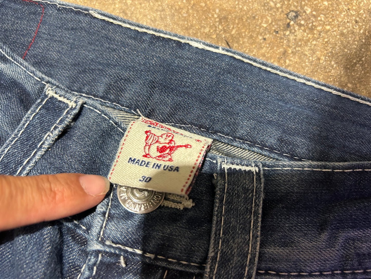 True Religion Billy Jeans - Navy Size 30