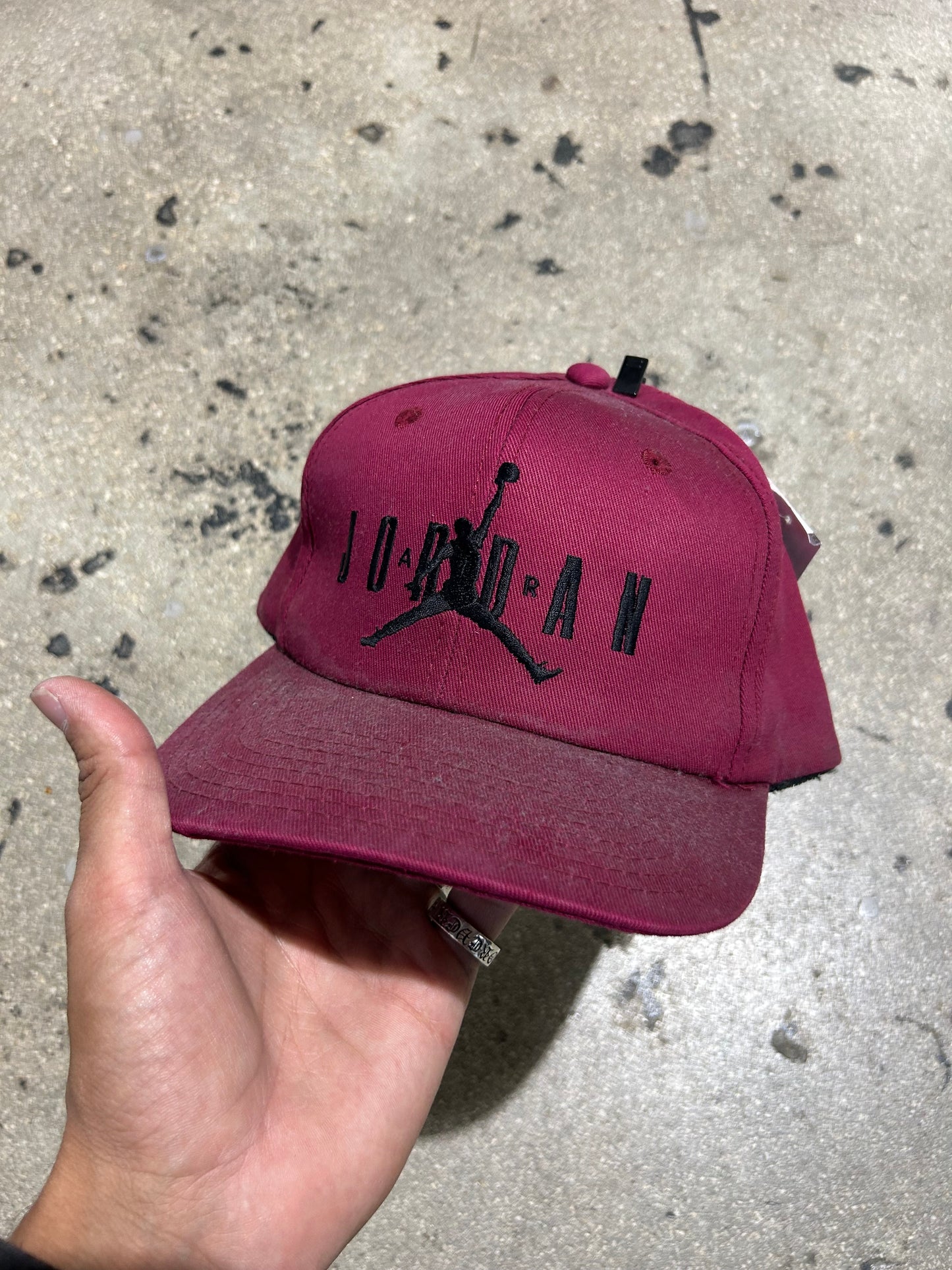 Nike Air Jordan 6 Logo Snapback - Maroon