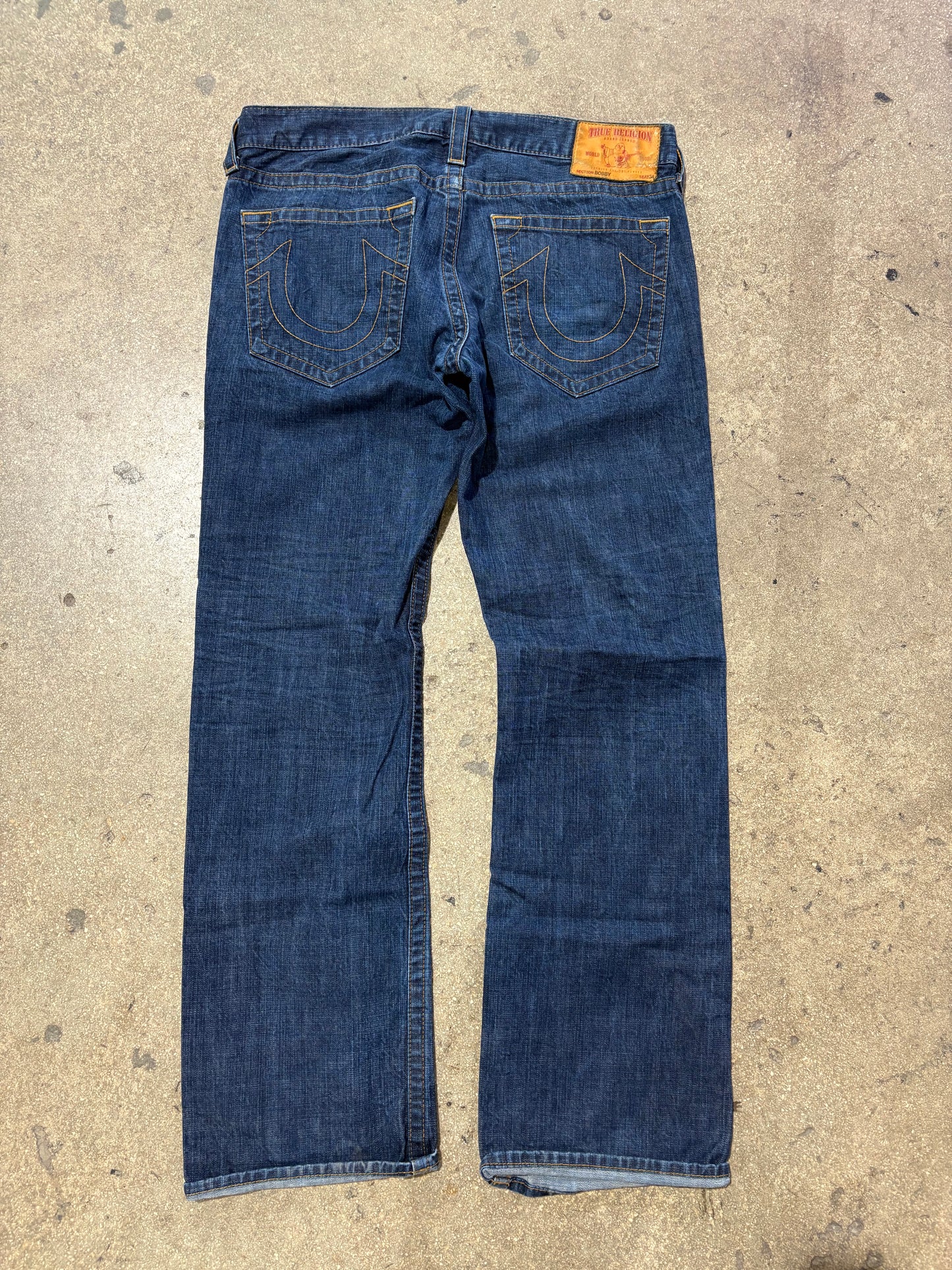 Tru Religion Denim Jeans - Blue Size 36