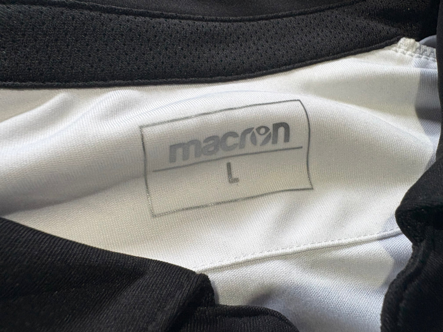 2014 Macron Turbo City Football Soccer Jersey - White Size Large