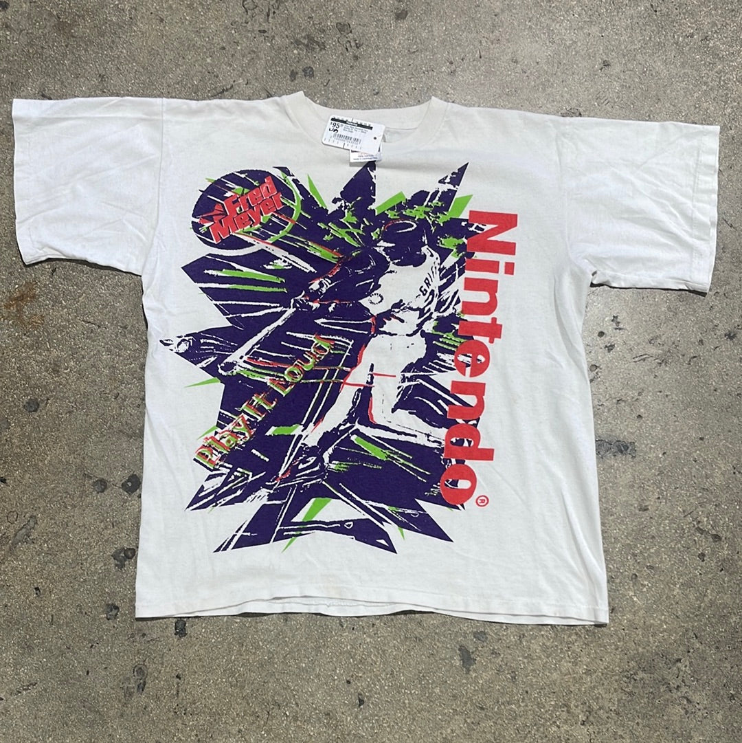 Fred Myer Nintendo Ken Griffey Jr. Tee - White Size Large