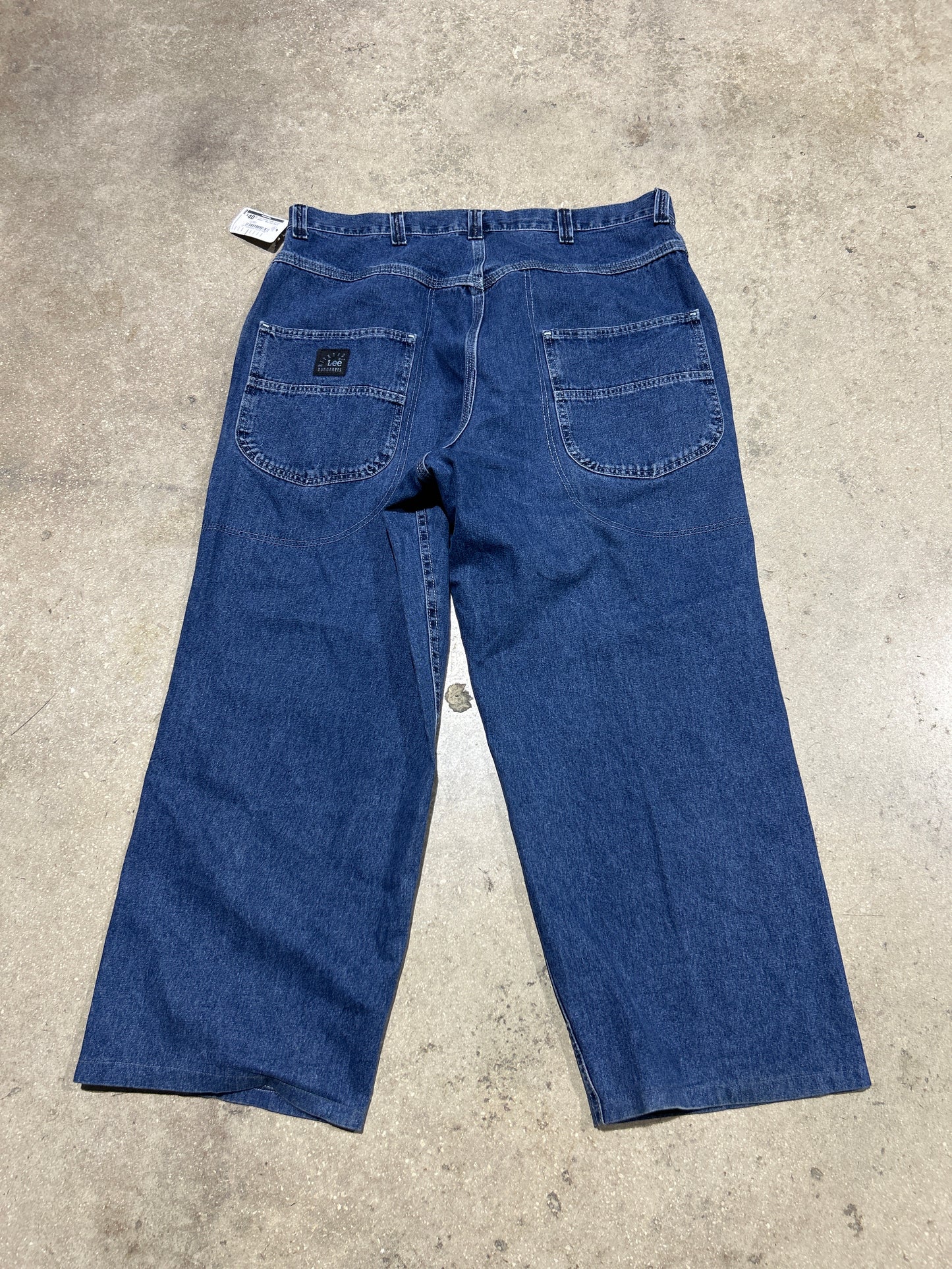 Lee Double Pocket Denim Jeans - Blue Size 40x32