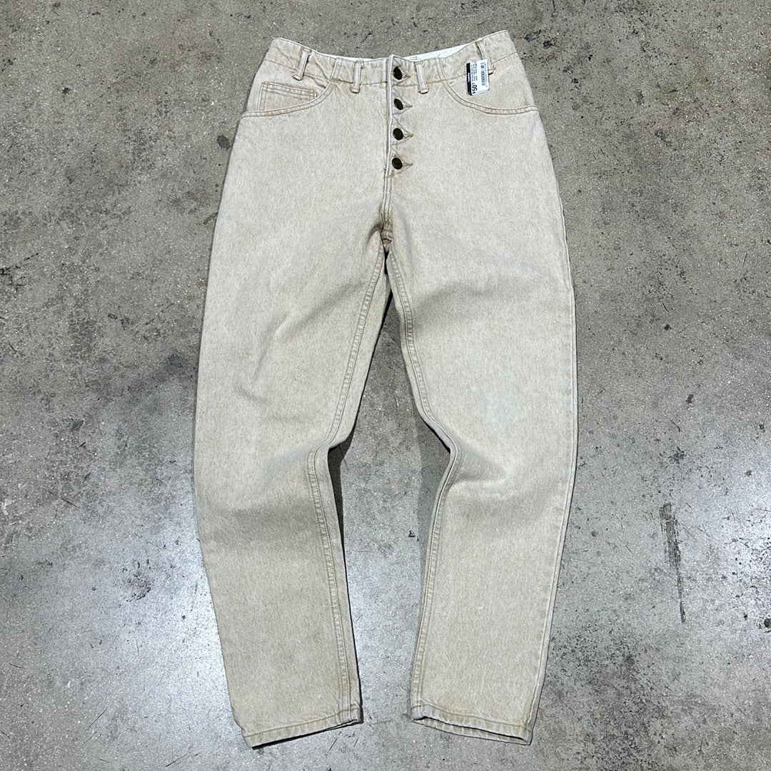 Georges Marciano for Guess Tapered Denim Jeans - Khaki Size 31x30