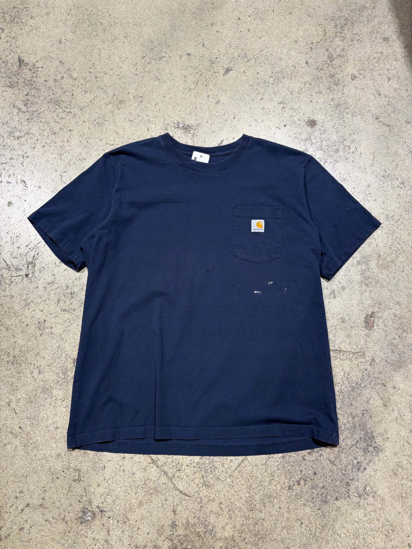 Carhartt Pocket Tee - Navy Size XL (25x30)