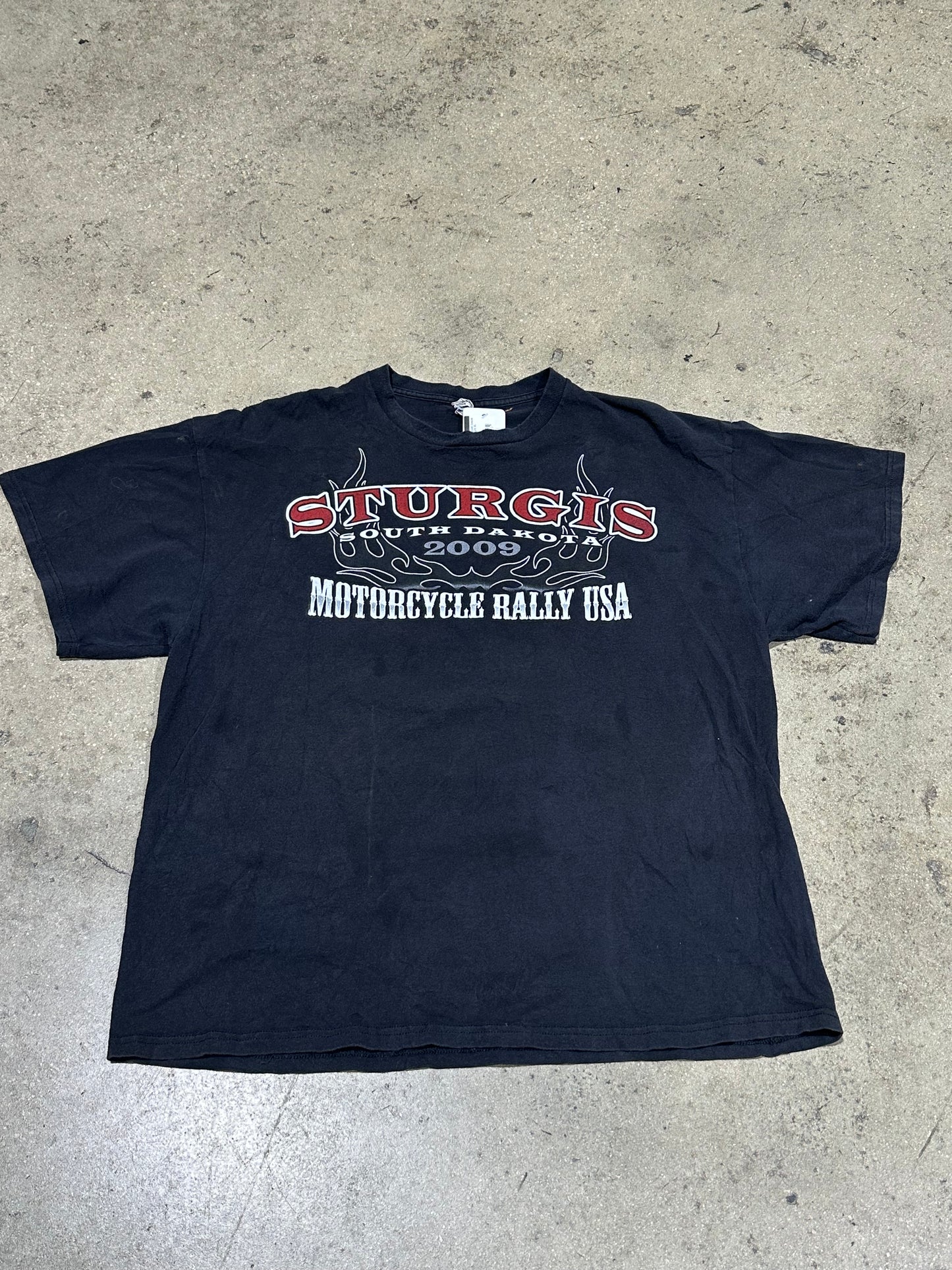2009 Sturgis South Dakota Tee - Black Size XL