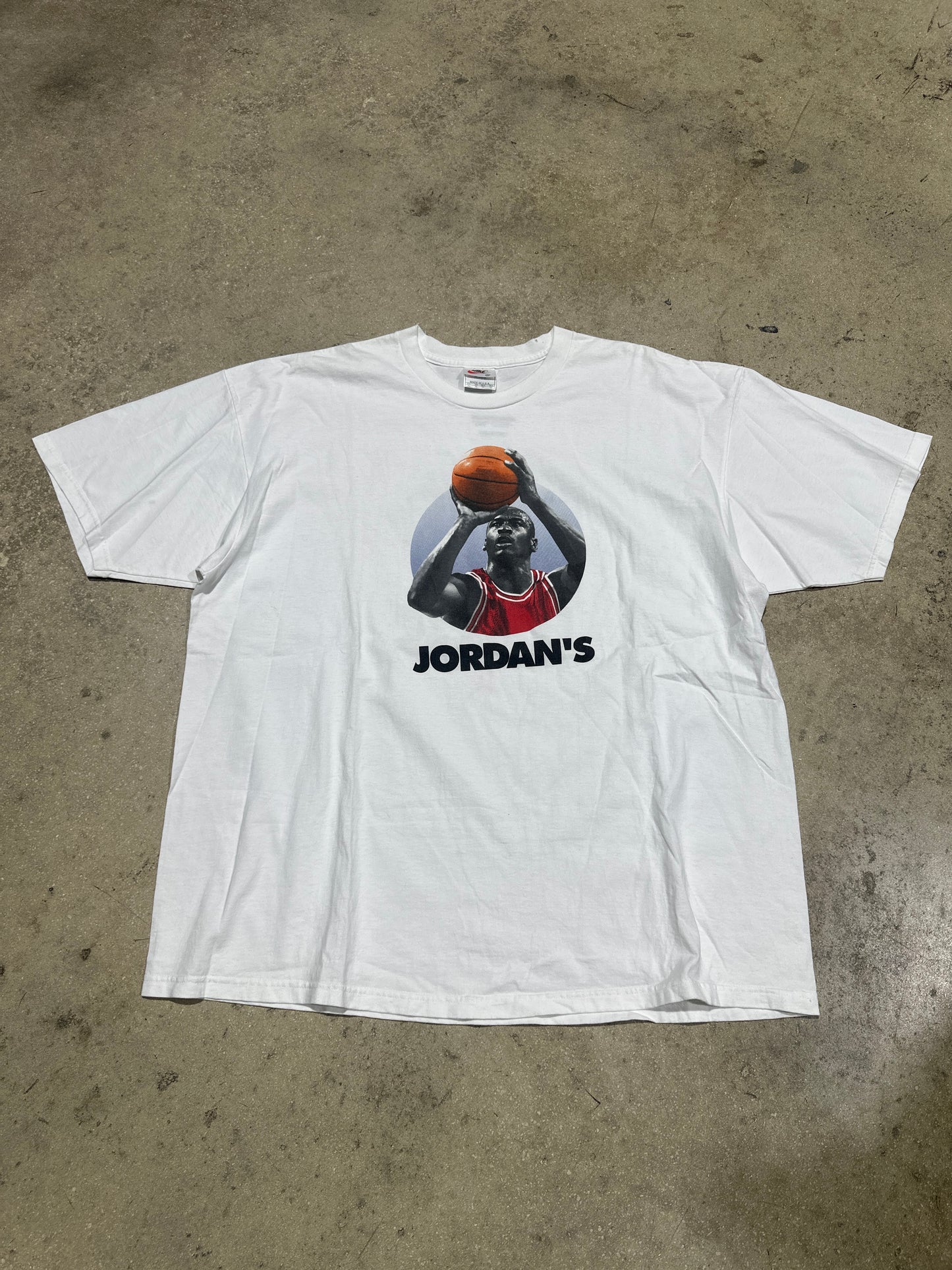 Nike Michael Jordan Jordan's Back #45 Tee - White Size XXL