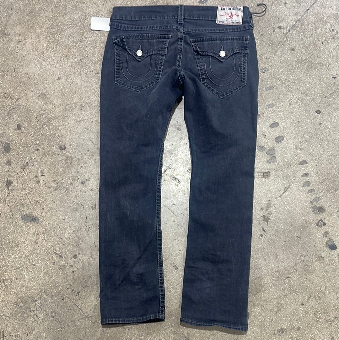 True Religion Ricky Denim - Black Size 38x30