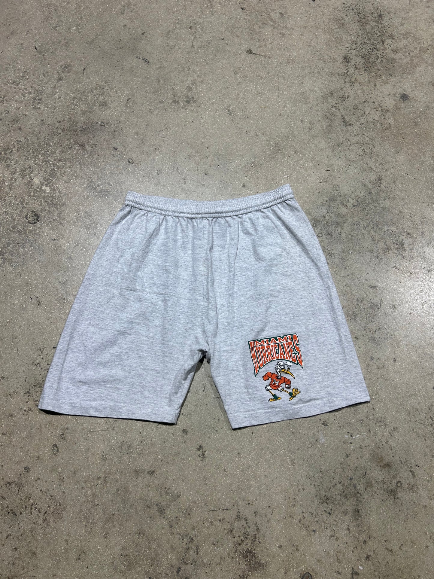 Miami Hurricanes Ibis Shorts - Gray Size XL