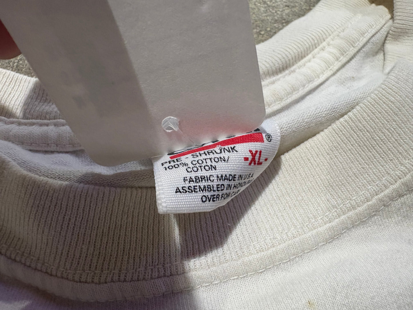 Doggie Style Ale Tee - White Size Large