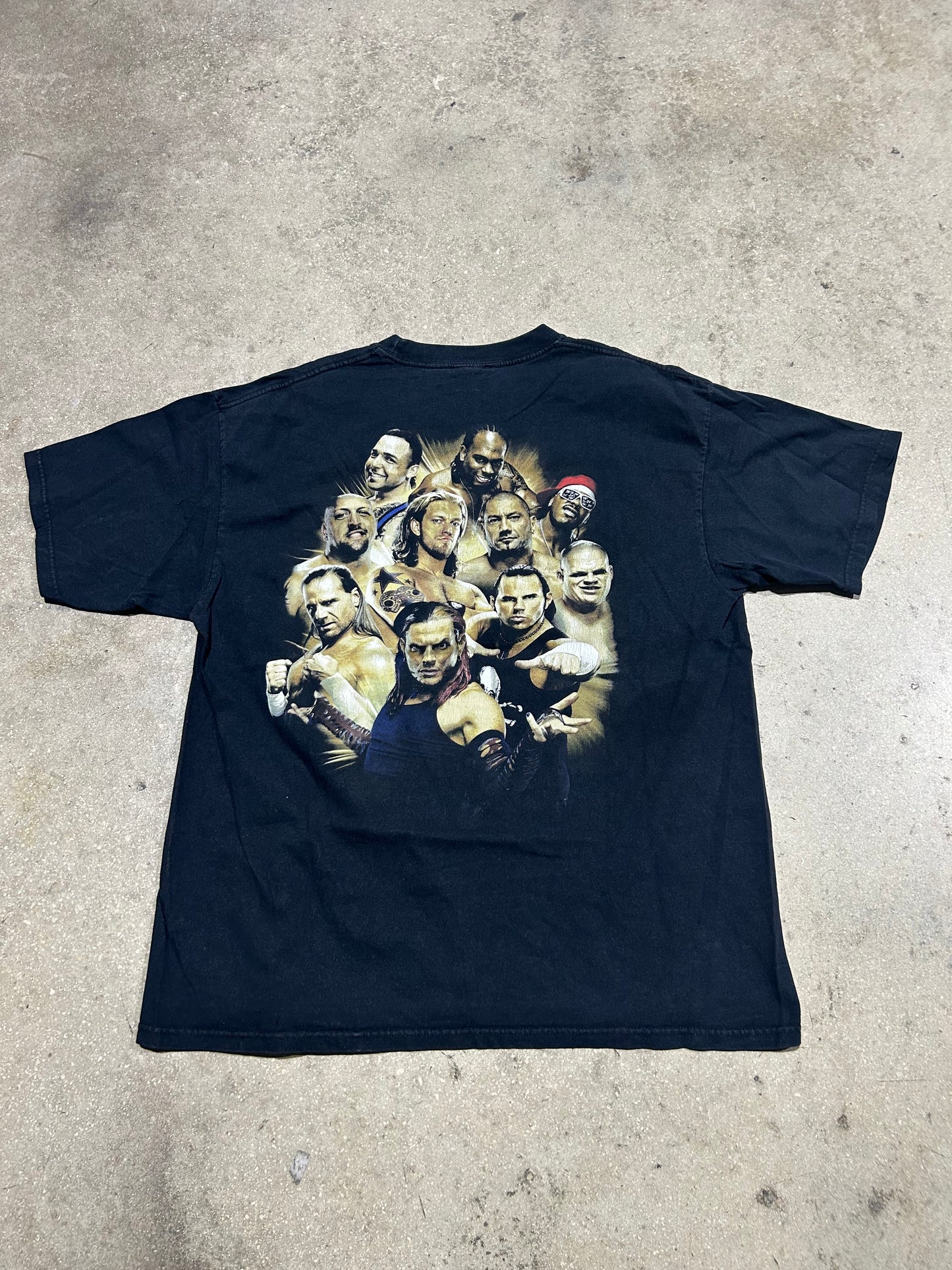 Smack Down Vs. Raw Superstar Tee - Black Size XL