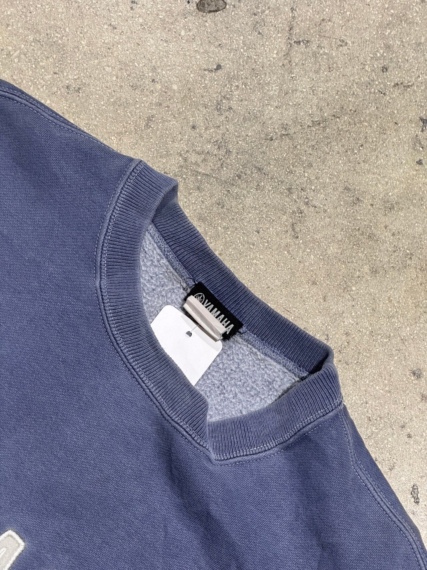 Yamaha Logo Crewneck - Blue Size Medium