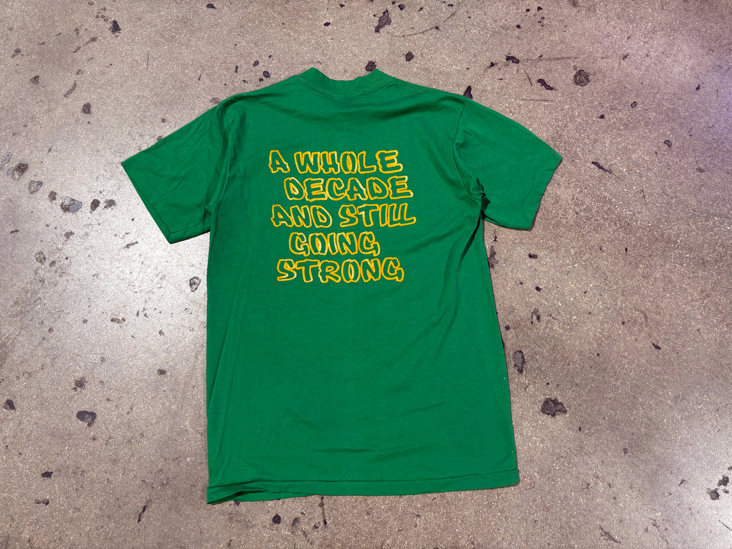 1982 Miami Jackson High Class Tee - Green Size Large