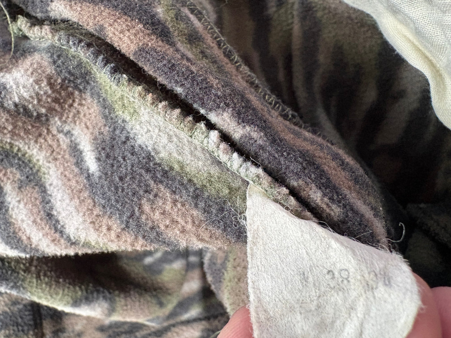 Spartan Real Tree Fleece Pants - Camo Size 36