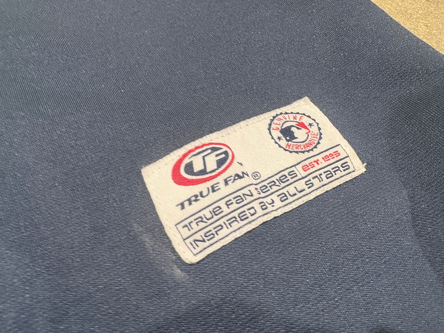 True Fan Detroit Tigers Baseball Jersey - Navy Size XXL