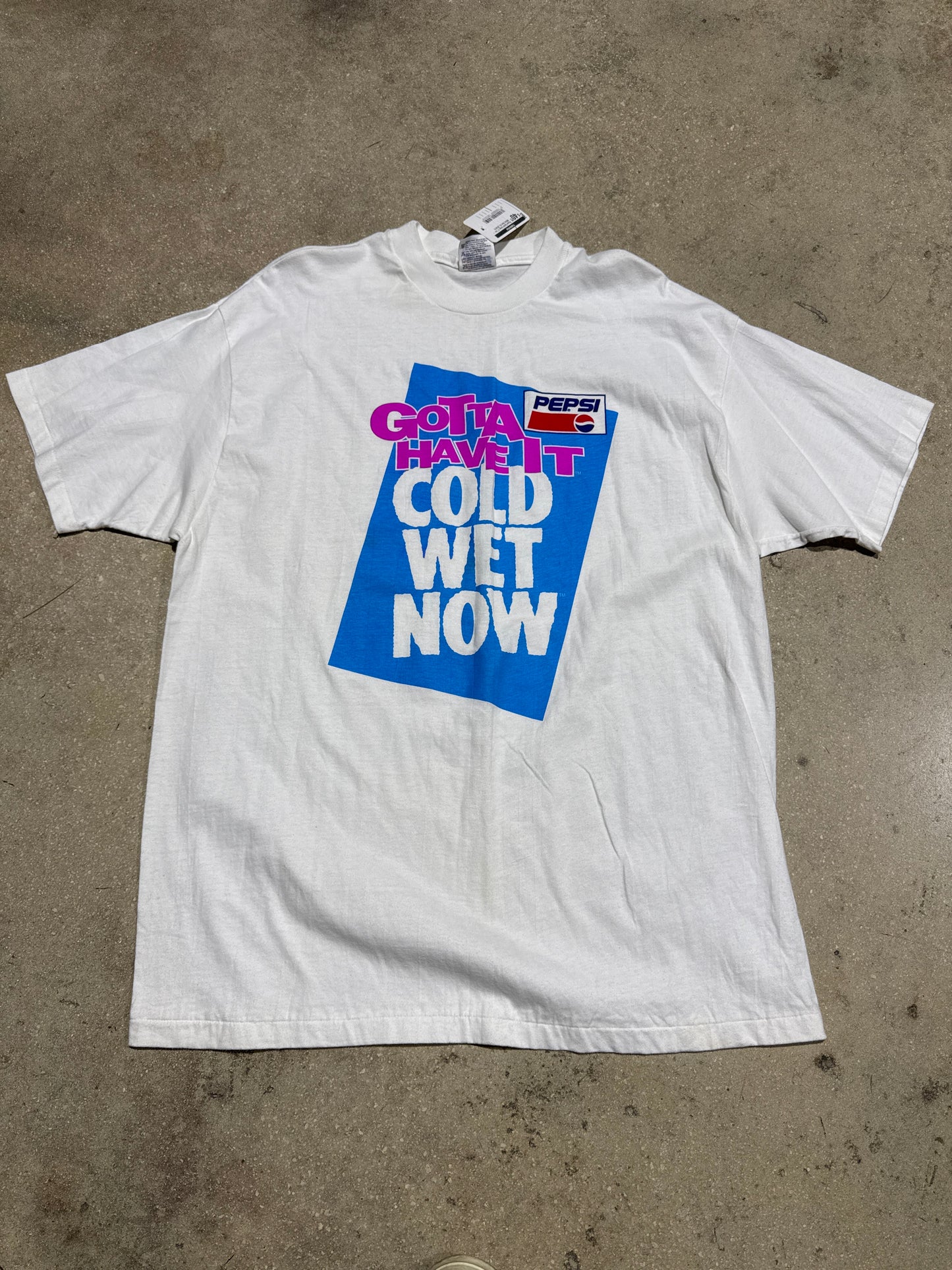 Pepsi Gotta Have It Tee - White Size XL