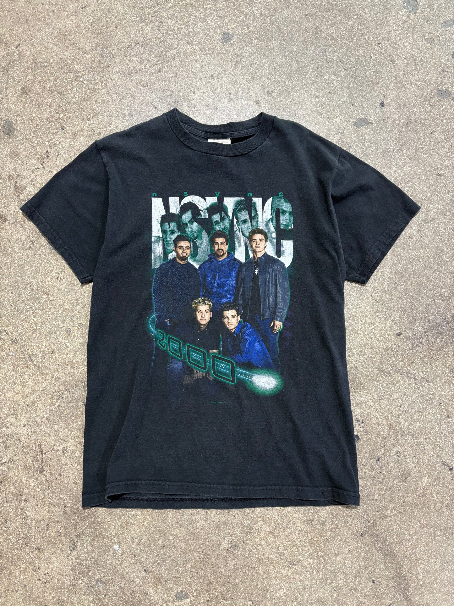 NSYNC 2000 Y2K Tee - Black Size Medium (18.5x26.5)
