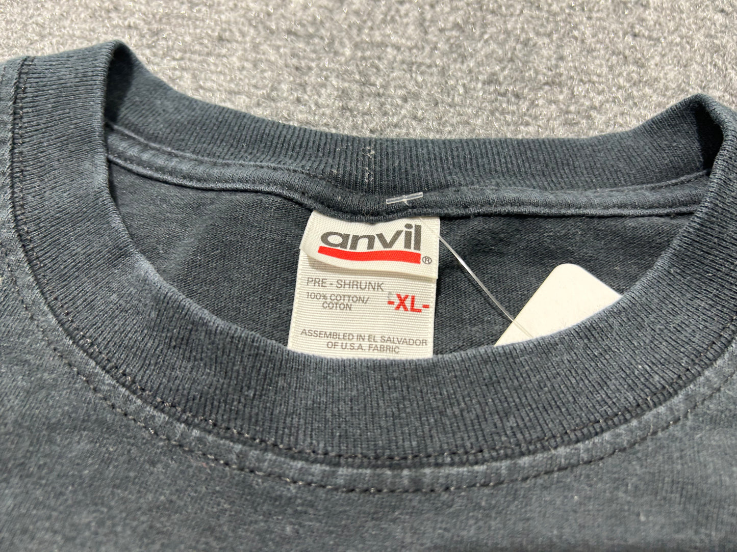 2003 The Eminem Show Backwards E Logo Tee - Black Size XL