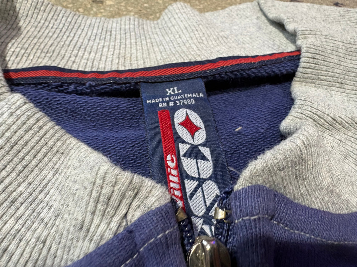 Esco Sport Sleeveless Zip Up - Navy Size XL