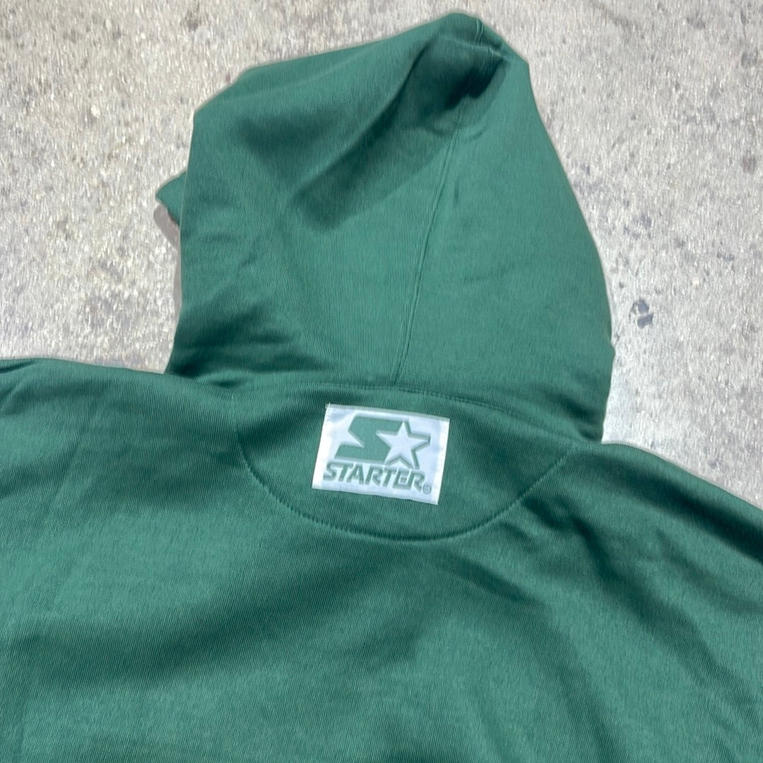 Starter University of Miami Hurricanes Hoodie - Green Size XL