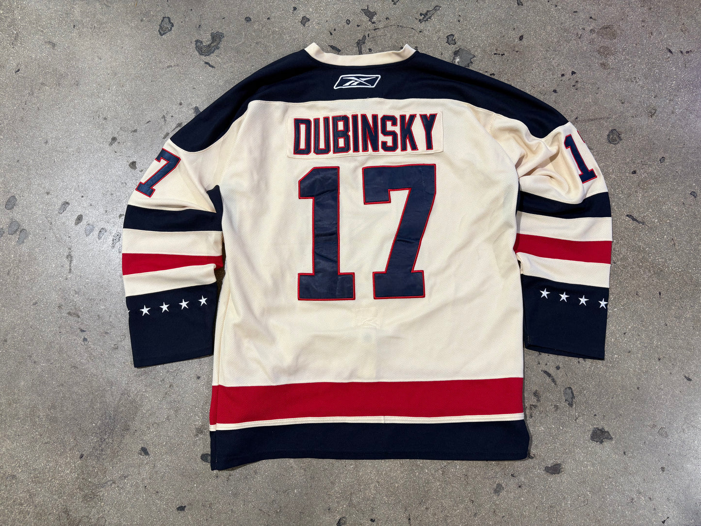 2012 Reebok NY Rangers Dubinsky #17 Authentic Winter Classic Jersey Size 54