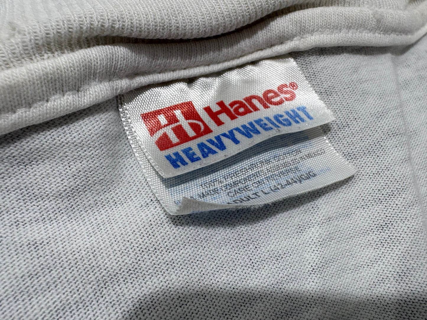 2001 Distressed / Thrashed Blink 182 Tee - White Size Large