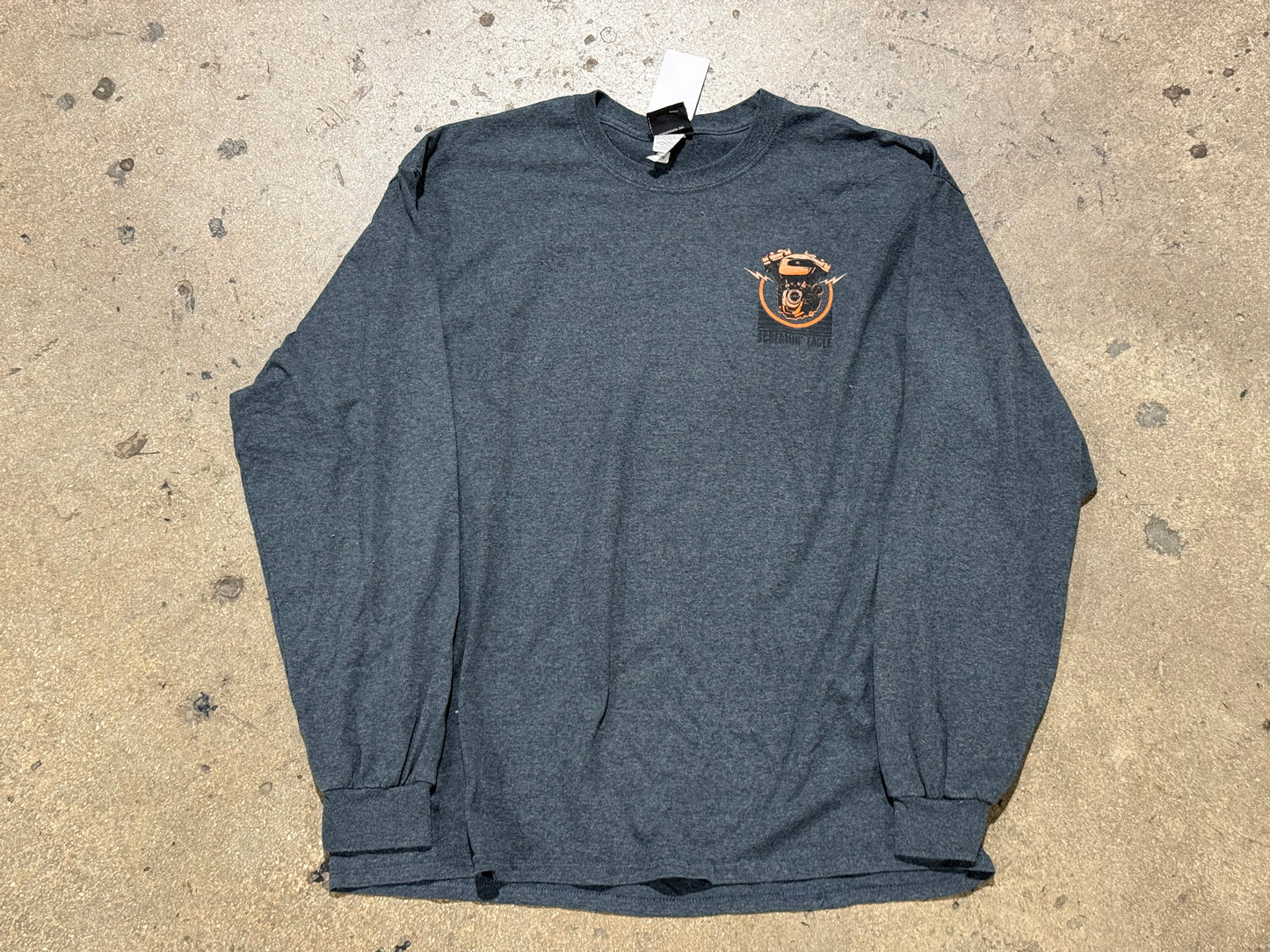 2017 Harley Davidson Engine Longsleeve Tee - Spruce Size XL