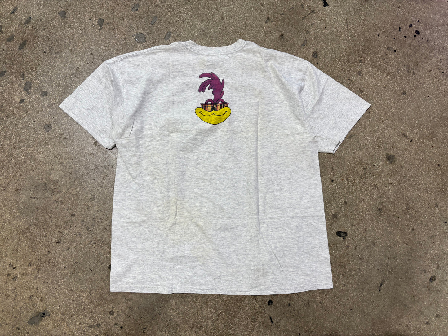 Road Runner Muscle Car Tee - Grey Size XL